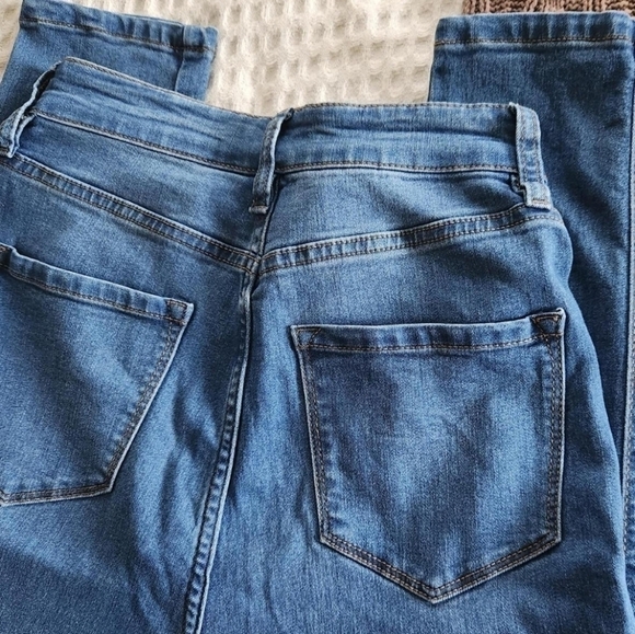 New Fashion Nova High waisted skinny jeans size 7 Casual Denim glam - Picture 5 of 7